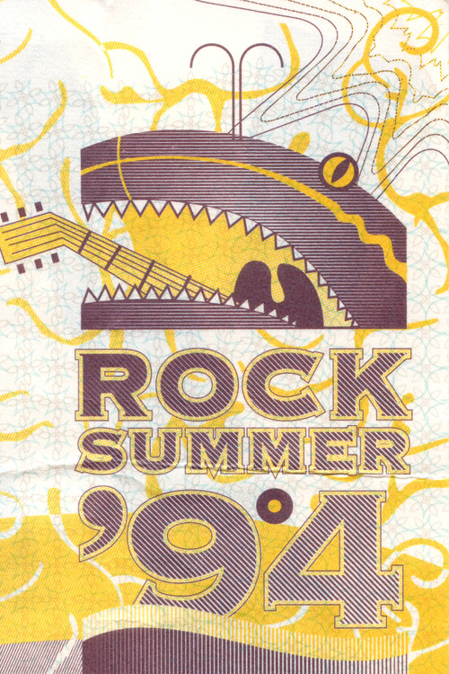 Fish - Concert at Rock Summer festival 1994 Tallinn, Estonia (1994) poster