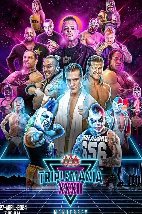 AAA Triplemania XXXII: Monterrey (2024) poster