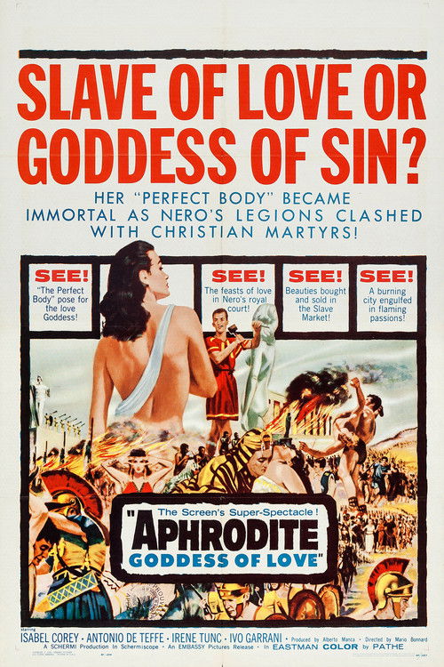 Aphrodite, Goddess of Love (1958) poster