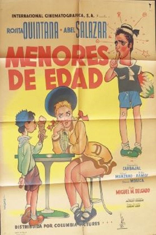 Menores de edad (1951) poster