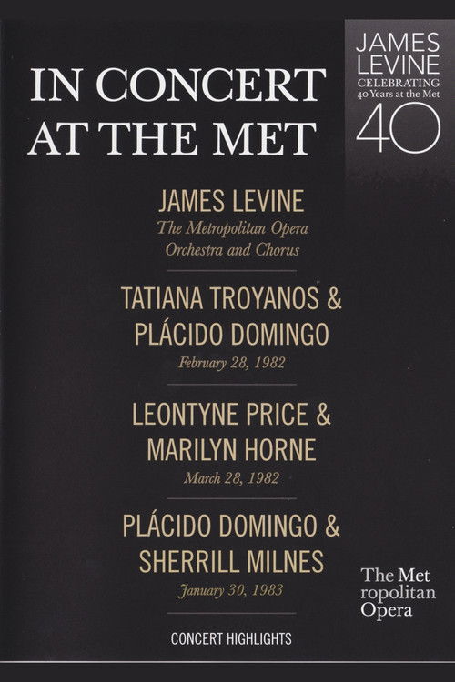 In Concert at The Met (2010) poster