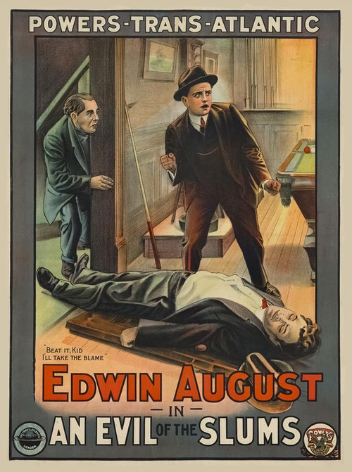 An Evil of the Slums (1914) poster