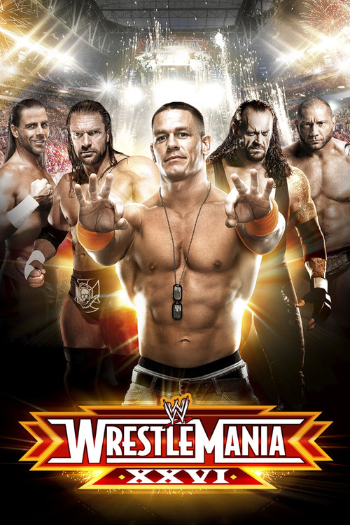 WWE Wrestlemania XXVI (2010) poster