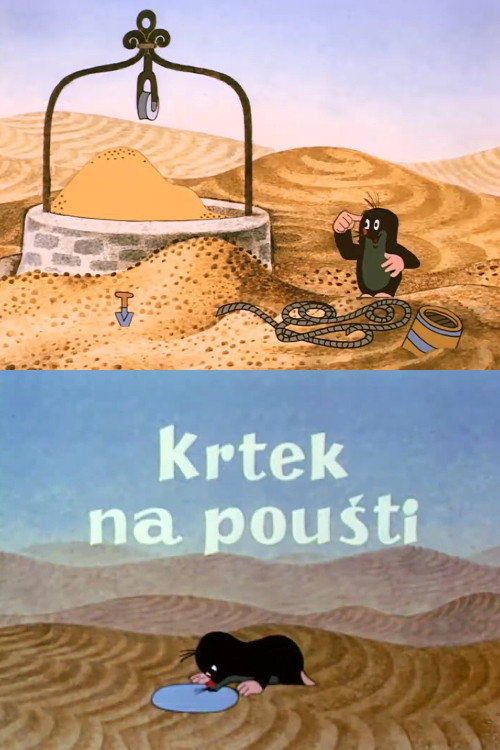 Krtek na poušti (1975) poster