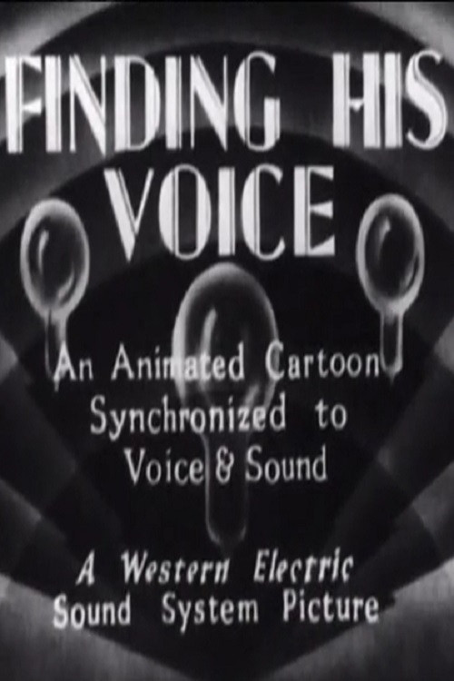 Finding His Voice (1929) poster