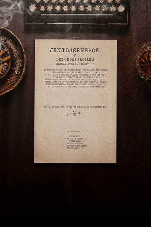 Jens Bjørneboe & det ondes problem (2020) poster