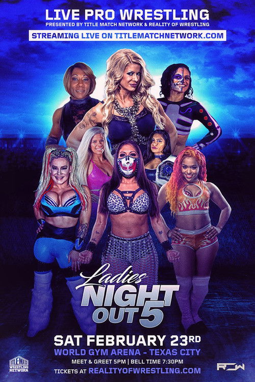 ROW Ladies Night Out 5 (2019) poster