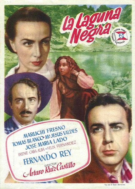 La laguna negra (1952) poster