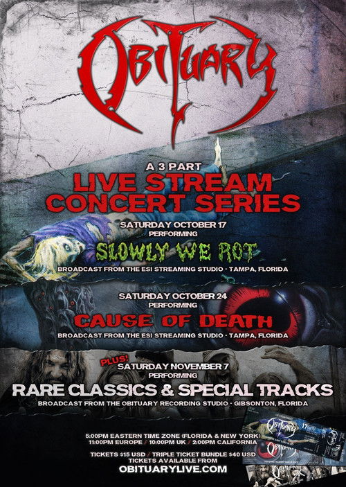 Obituary - Rare Classics & Special Tracks Live Stream (2020) poster