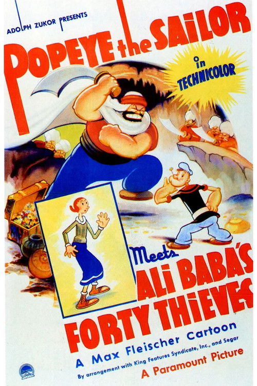 Popeye the Sailor Meets Ali Baba's Forty Thieves (1937) poster