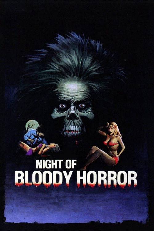 The Night of Bloody Horror (1969) poster