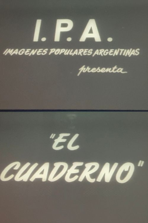 El cuaderno (1959) poster