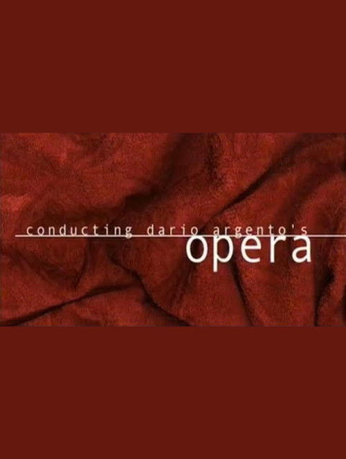 Conducting Dario Argento's 'Opera' (2001) poster