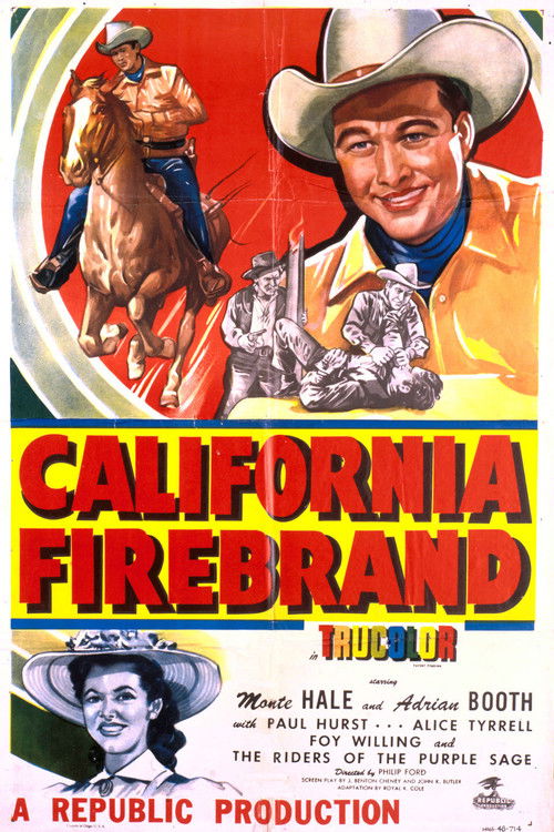 California Firebrand (1948) poster