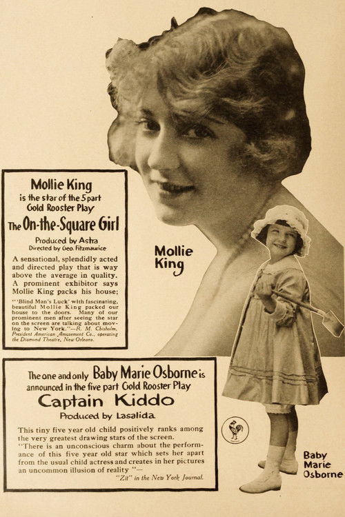 The On-the-Square Girl (1917) poster