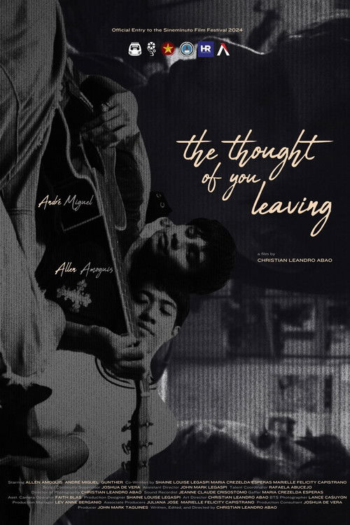 the thought of you leaving (2024) poster