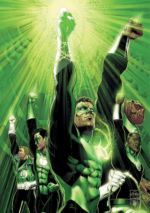 The Universe According to Green Lantern (2011) poster