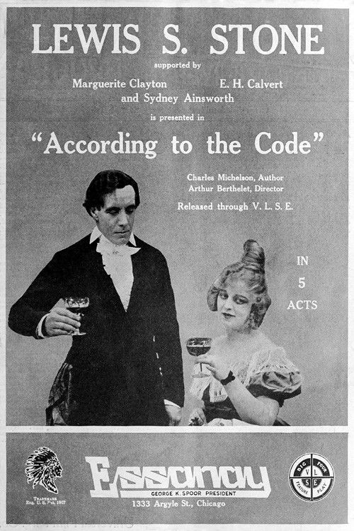According to the Code (1916) poster