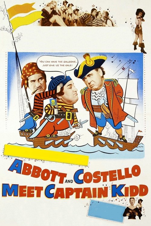 Abbott and Costello Meet Captain Kidd (1952) poster