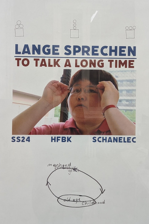 To talk a long time (2025) poster