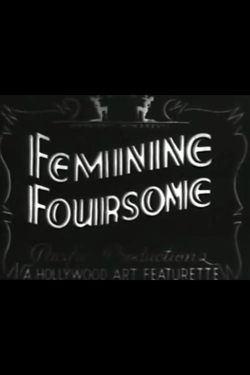 Feminine Foursome (1937) poster
