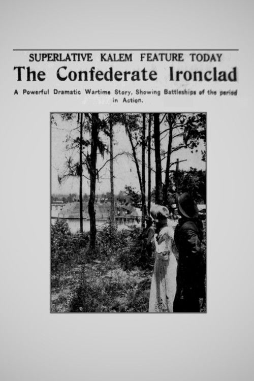 The Confederate Ironclad (1912) poster