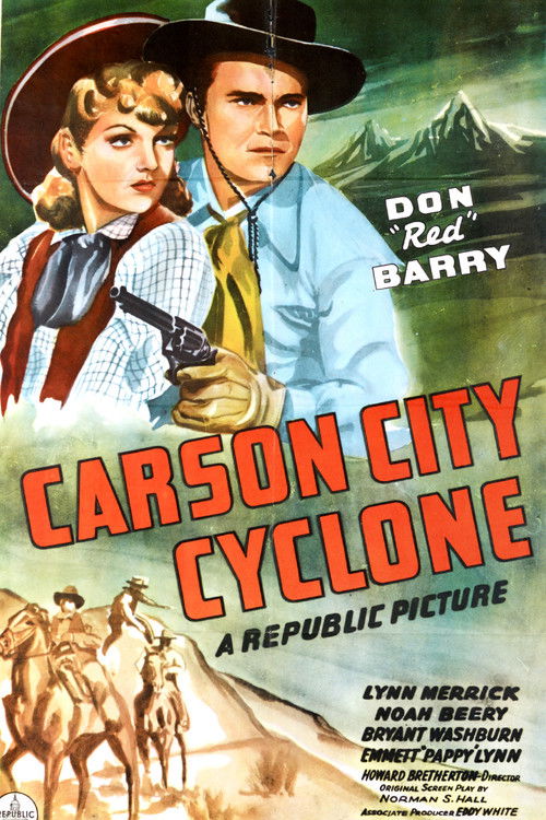 Carson City Cyclone (1943) poster