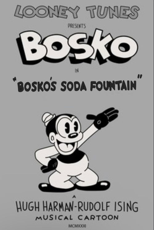 Bosko's Soda Fountain (1931) poster