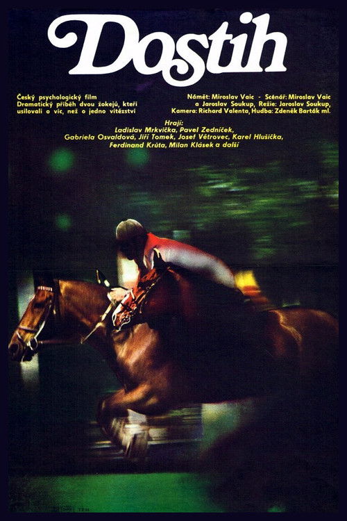 Dostih (1982) poster