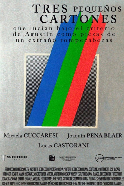 Three little cartons that looked under the criteria of Agustín as pieces of a strange puzzle (2021) poster