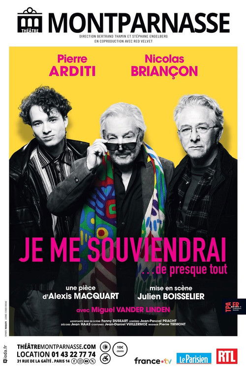 Je me souviendrai... de presque tout (2026) poster
