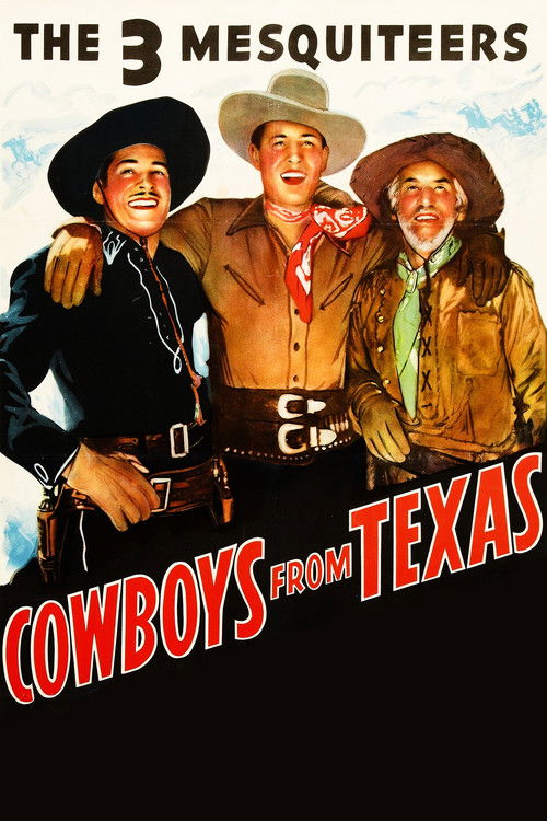 Cowboys from Texas (1939) poster