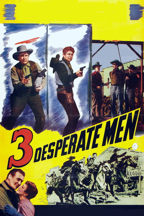 Three Desperate Men (1951) poster
