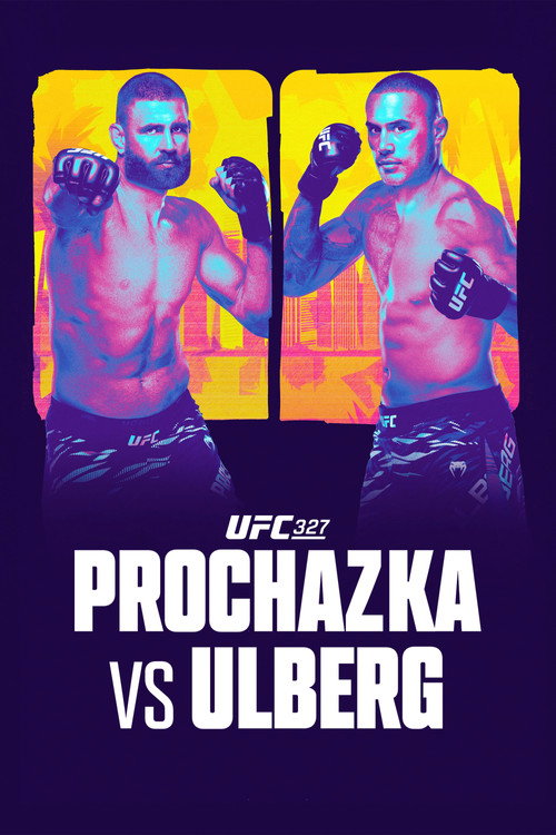 UFC 327: Procházka vs. Ulberg (2026) poster