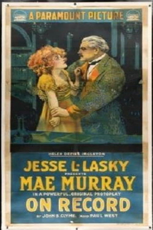 On Record (1917) poster
