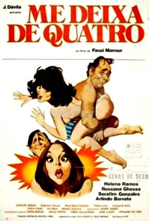 Me Deixa de Quatro (1981) poster