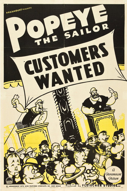 Customers Wanted (1939) poster