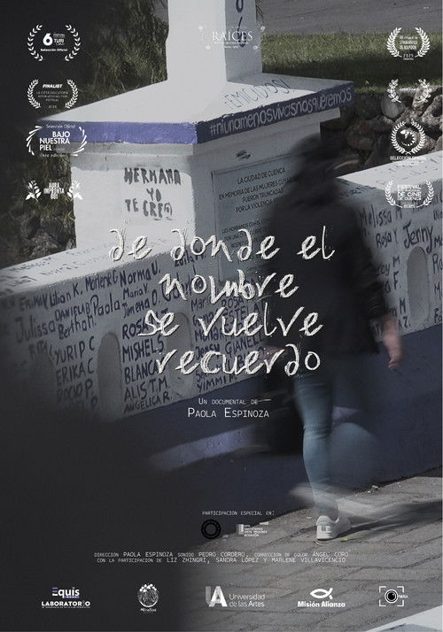 De donde el nombre se vuelve recuerdo (2025) poster