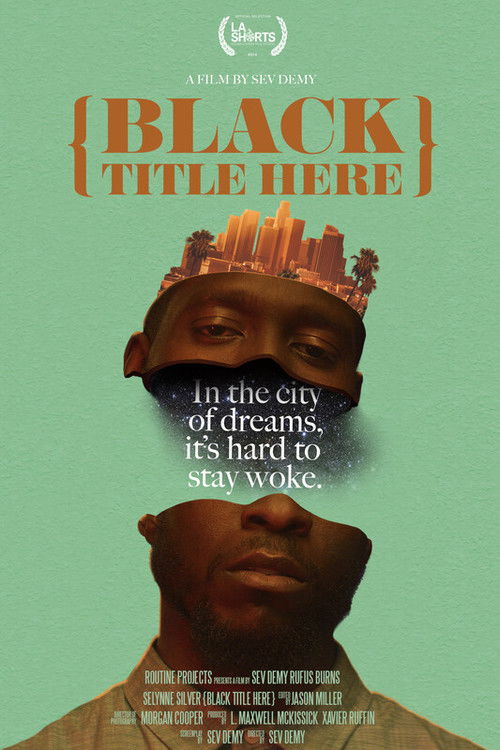 {Black Title Here} (2019) poster