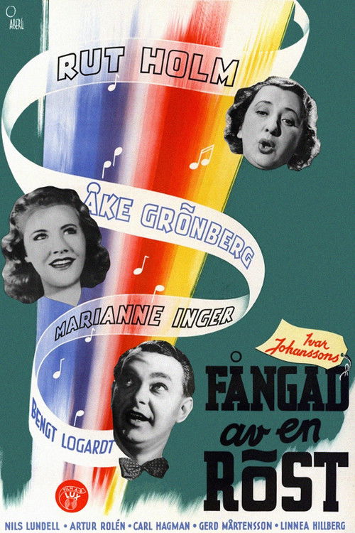 Fångad av en röst (1943) poster