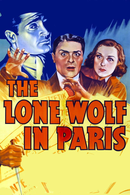 The Lone Wolf in Paris (1938) poster