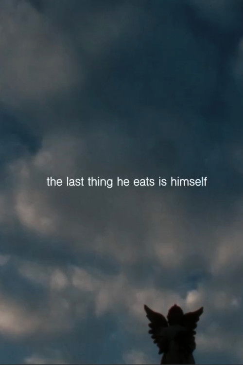 the last thing he eats is himself (2025) poster