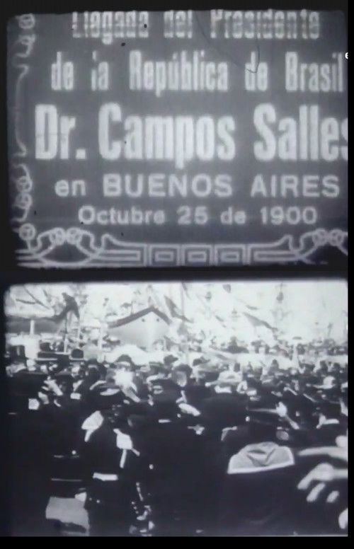 Llegada del Presidente de la República de Brasil Dr. Campos Salles en Buenos Aires (1900) poster