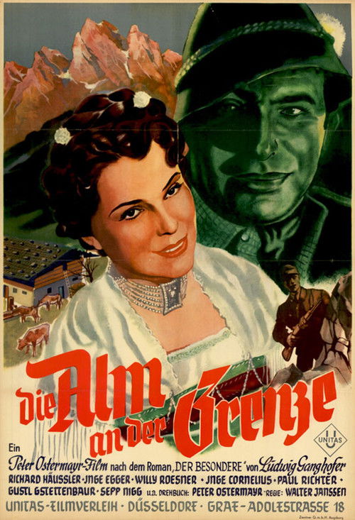 Die Alm an der Grenze (1951) poster