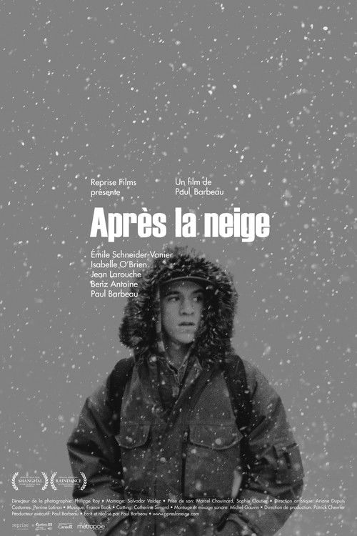 Après la neige (2012) poster