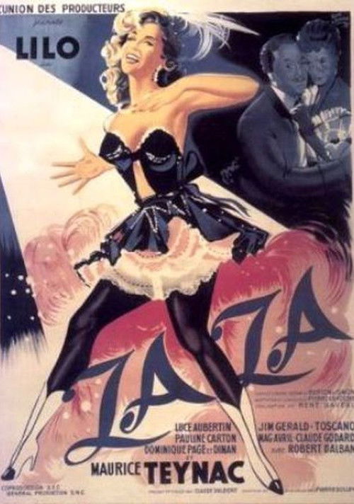 Zaza (1956) poster