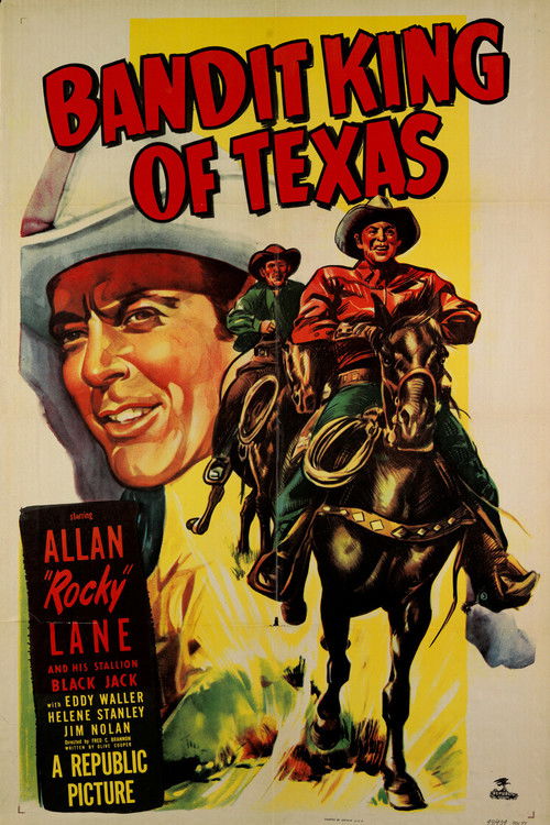 Bandit King of Texas (1949) poster