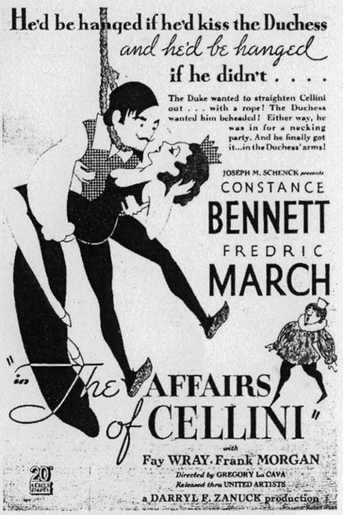 The Affairs of Cellini (1934) poster