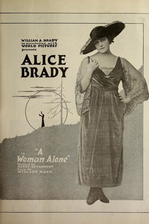 A Woman Alone (1917) poster