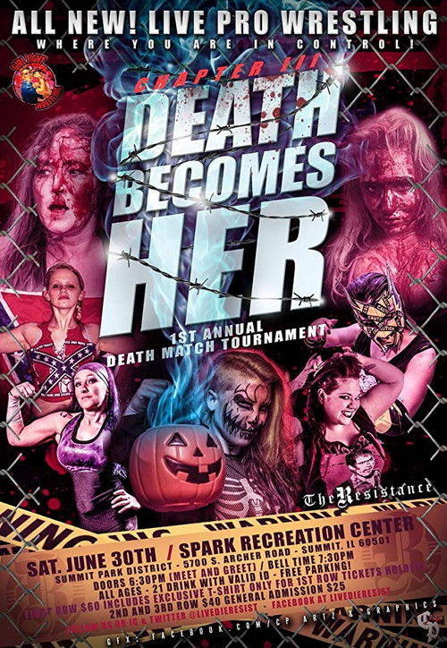 Resistance/Girl Fight Chapter III: Death Becomes Her Female Deathmatch Tournament (2018) poster